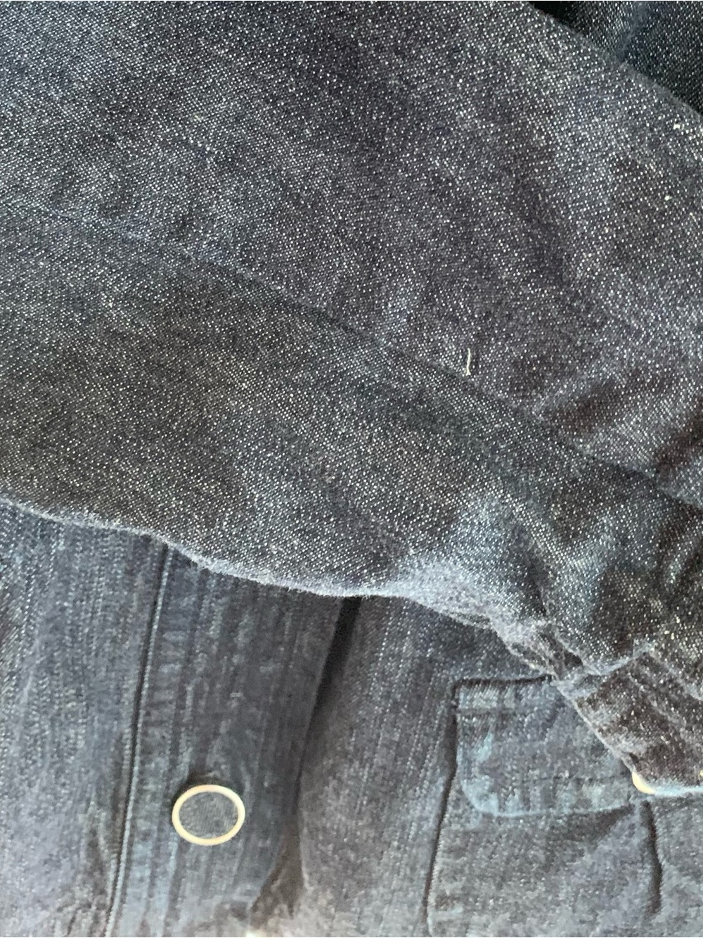 Charter Club Blue Denim Jacket Size L - Picture 6 of 10